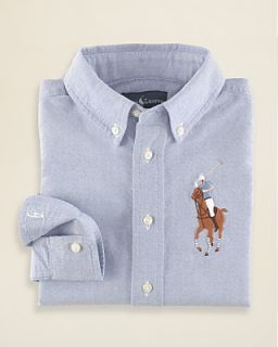 Ralph Lauren Childrenswear Boys Big Pony Blake Oxford Shirt   Sizes S