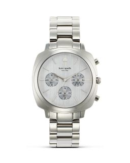 kate spade new york Stainless Brooklyn Chronograph, 38mm