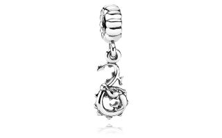 pandora charm sterling silver dragon price $ 45 00 color silver size