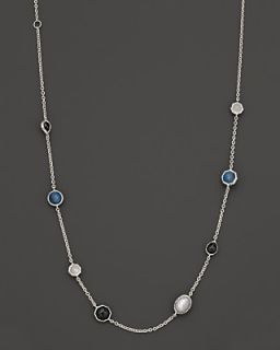 Ippolita Midnight Wonderland Sterling Silver Chain Necklace In Dawn
