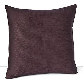 Calvin Klein Home ELM Wine Decorative Pillow, 18 x 18