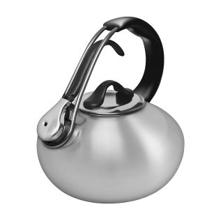 chantal loop brushed tea kettle price $ 49 99 color brushed stainless