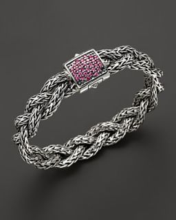 John Hardy Exclusive Classic Chain Silver Small Braided Bracelet with