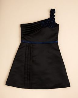 ABS by Allen Schwartz Girls One Shoulder Dress   Sizes 7 16