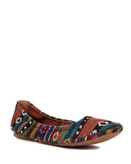 lucky brand ballet flats emmie price $ 59 00 color tribal multi size
