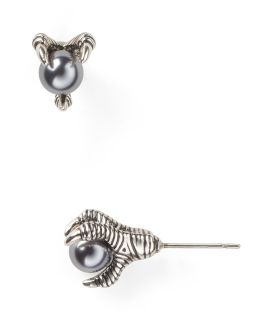 pearl stud earrings price $ 55 00 color silver quantity 1 2 3 4 5
