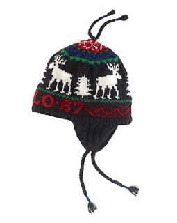 Polo Ralph Lauren Classic Wool Reindeer Print Hat