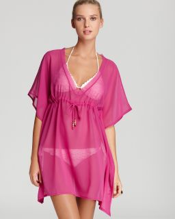echo solid silky butterfly coverup price $ 58 00 color hot viola size
