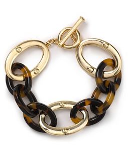 Lauren Ralph Lauren Tortoise Treasure Link Bracelet