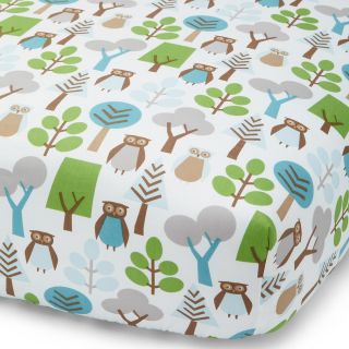 fitted crib sheet price $ 60 00 color owls sky quantity 1 2 3 4 5 6