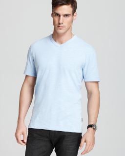 boss black raldo v neck tee price $ 85 00 color light blue size select