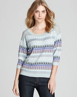 guess sweater vesper jacquard pullover reg $ 79 00 sale $ 55 30 sale