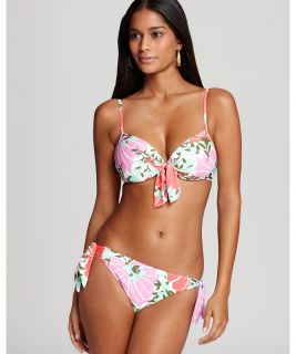 diva bikini top amalfi floral vamp tie side bottom $ 84 00 $ 88 00 la