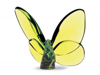 baccarat lucky butterfly olive price $ 100 00 color olive quantity 1 2