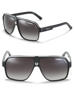 Carrera Black Oversize Aviator Sunglasses