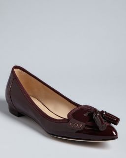 Joan & David Pointed Toe Flats   Hamrick