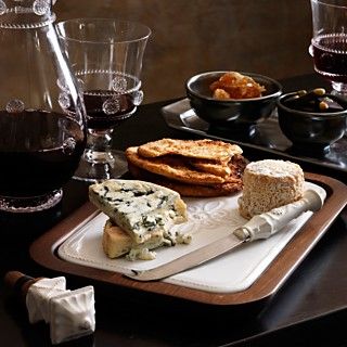 Juliska Jardins du Monde Cheese Board & Knife Set