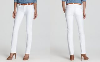 For All Mankind Jeans   Kimmie Straight Leg in Clean White_2