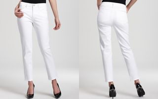 Not Your Daughters Jeans Petites Alisha Fitted Ankle Jeans in White