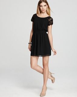 bcbgeneration dress lace sleeve price $ 118 00 color black size select