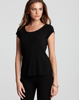 silk jersey top price $ 118 00 color black size select size l m p s