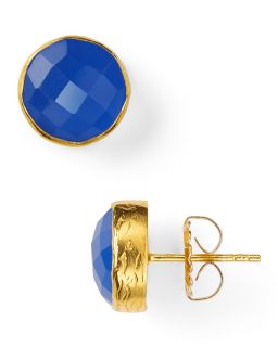 coralia leets round faceted stud earrings price $ 148 00 color deep
