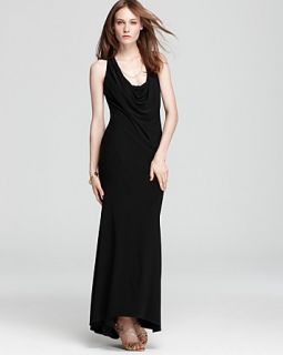 gown cowl neck orig $ 270 00 sale $ 135 00 pricing policy color black