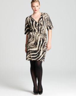 sleeve twisted wrap dress orig $ 139 00 sale $ 54 50 pricing policy