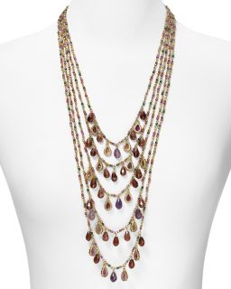 row multi beaded drama necklace 34 5 l orig $ 198 00 sale $ 138 60