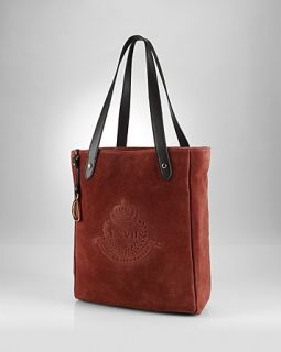 lauren ralph lauren tote putnam suede price $ 228 00 color macintosh