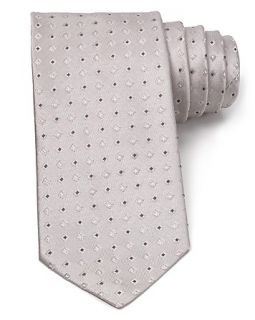 armani collezioni diamond classic tie price $ 150 00 color silver size