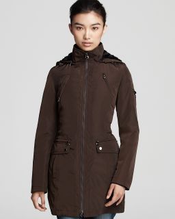 waist rain jacket with faux fur liner orig $ 295 00 sale $ 177 00
