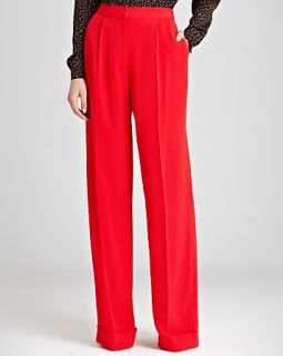 reiss trousers daria wide leg price $ 240 00 color red size select