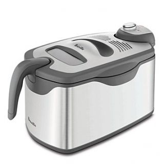 breville deep fryer price $ 200 00 color brushed stainless steel