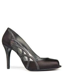 open toe orig $ 398 00 sale $ 199 00 pricing policy color black satin
