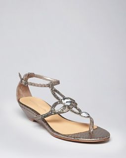 badgley mischka exotic wedge sandals coye price $ 235 00 color