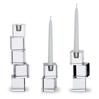 baccarat intangible cube candleholders $ 240 00 $ 335 00 the