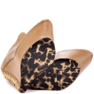 Betsey Johnsons Beige Maysy   Taupe Leather for 169.99