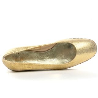 Callie Wedge   Gold, Hollywould, $134.99