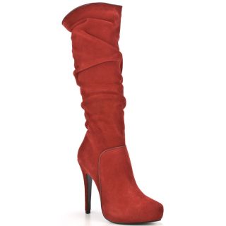 Luichiny Suede Heel Boots 