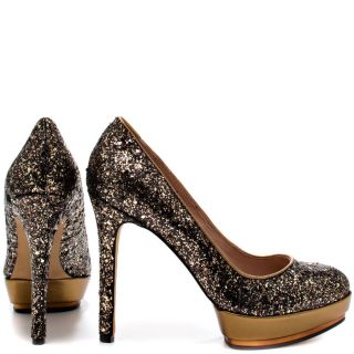 Vince Camutos Gold Dacoma   Bronzite Glitter Nappa for 129.99