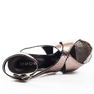 Baxter Sandal   Gunmetal, Bebe, $170.99