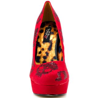 Iron Fists Multi Color Sugar Hiccup Platform   Red for 59.99