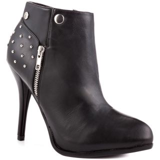 Black Studded Ankle Boots   Black Studded Booties
