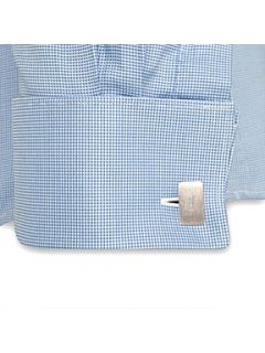 Thomas Pink Slim fit royal oxford shirt Blue   