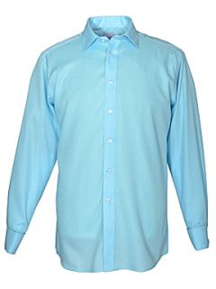 Double TWO King Size Non Iron Formal Shirt Blue   
