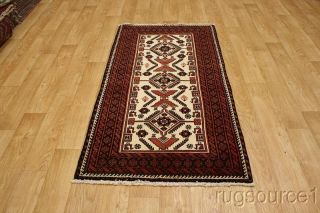 Excellent Tribal 3x6 Balouch Persian Oriental Area Rug Wool Carpet