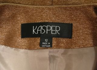 Kasper Beautiful Trendy Ladies Business Skirt Suit Sz 12