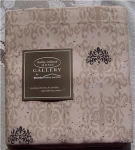 ACCENTS/KATHY IRELAND HOME GALLERY NEW COLONY FABRIC SHOWER CURTAIN