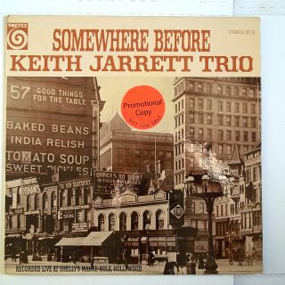 Keith Jarrett Somewhere Before Vortex Promo LP NM